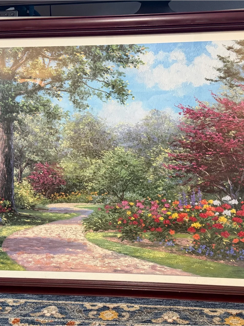 Summer Enchantment Wall Art Print - Multi-Color with certificate of authenticity